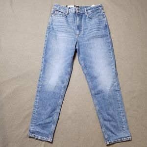 Hugo Boss The Ruth Mom Jeans Vintage Blue High Rise Tapered Sz 28 New Nwt